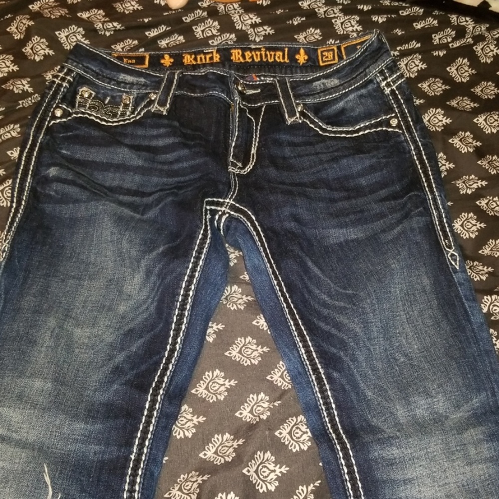 Rock revival jeans